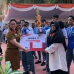 MAN 1 Bitung raih juara 2 turnamen futsal antar SMA/SMK/MA sewilayah Bitung, Minahasa Utara dan Manado.